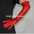 top quality gloves long sheepskin ladies leather gloves